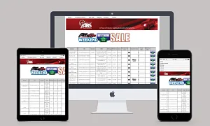 ABS Auto Auctions app screens