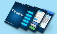 PicPlate app screens